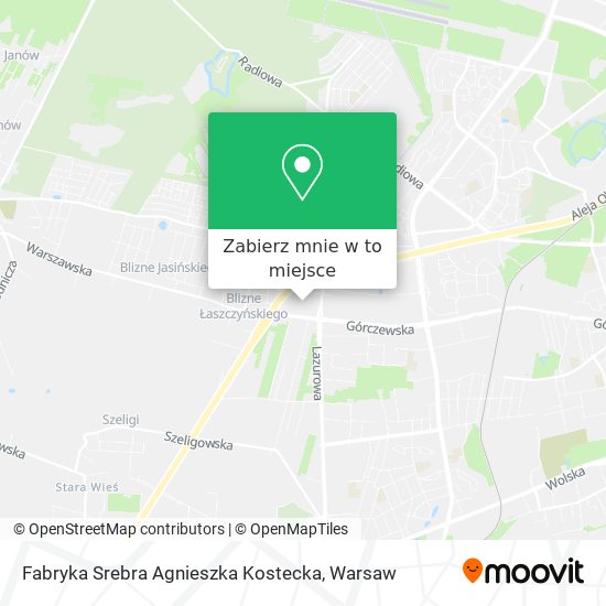 Mapa Fabryka Srebra Agnieszka Kostecka