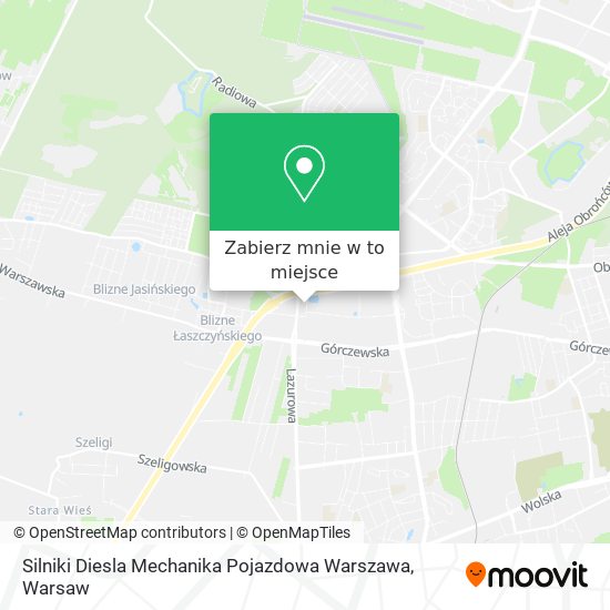 Mapa Silniki Diesla Mechanika Pojazdowa Warszawa