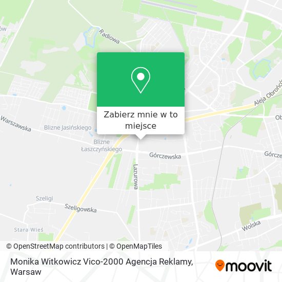 Mapa Monika Witkowicz Vico-2000 Agencja Reklamy