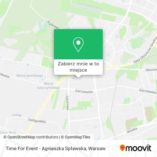 Mapa Time For Event - Agnieszka Spławska