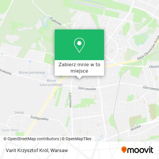 Mapa Varit Krzysztof Król