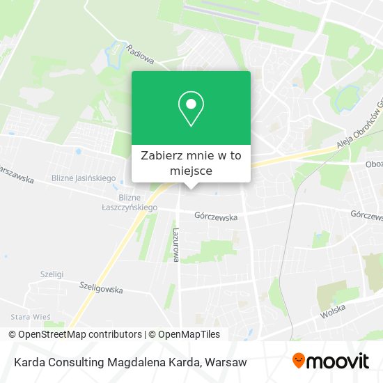 Mapa Karda Consulting Magdalena Karda