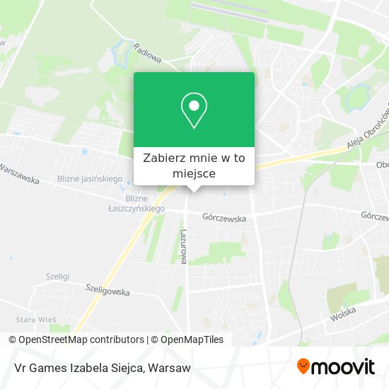 Mapa Vr Games Izabela Siejca