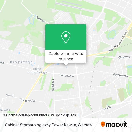 Mapa Gabinet Stomatologiczny Paweł Kawka