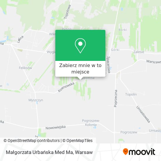 Mapa Małgorzata Urbańska Med Ma