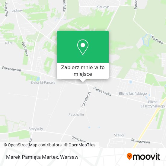 Mapa Marek Pamięta Martex