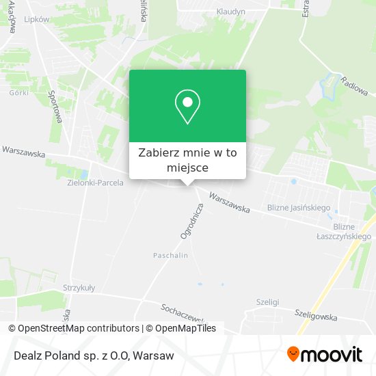 Mapa Dealz Poland sp. z O.O