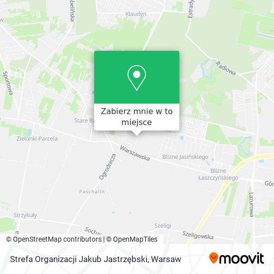 Mapa Strefa Organizacji Jakub Jastrzębski