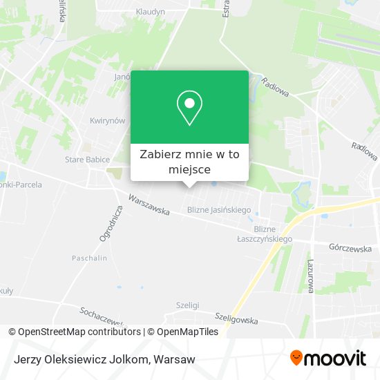 Mapa Jerzy Oleksiewicz Jolkom