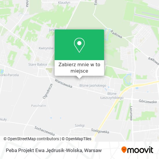 Mapa Peba Projekt Ewa Jędrusik-Wolska