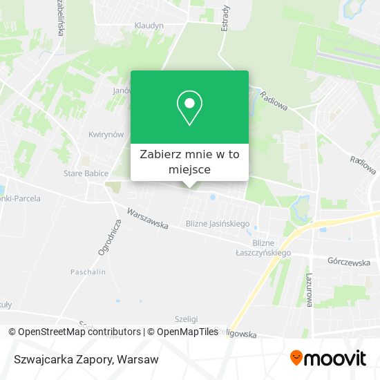 Mapa Szwajcarka Zapory