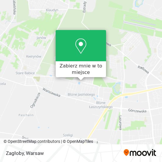 Mapa Zagłoby