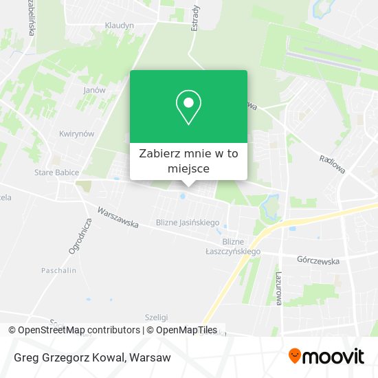 Mapa Greg Grzegorz Kowal