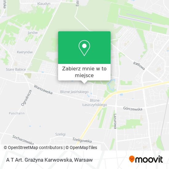 Mapa A T Art. Grażyna Karwowska