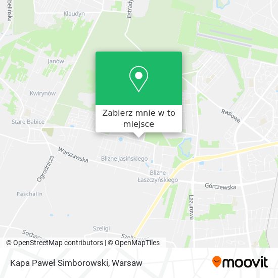 Mapa Kapa Paweł Simborowski