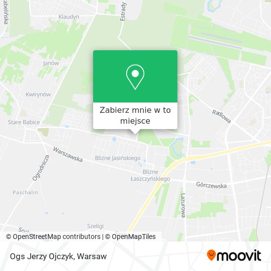 Mapa Ogs Jerzy Ojczyk