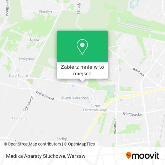 Mapa Medika Aparaty Słuchowe