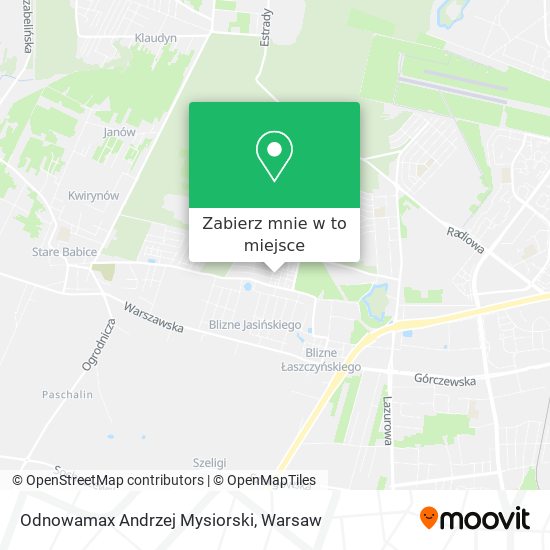 Mapa Odnowamax Andrzej Mysiorski