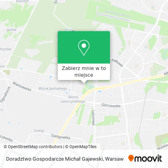 Mapa Doradztwo Gospodarcze Michał Gajewski