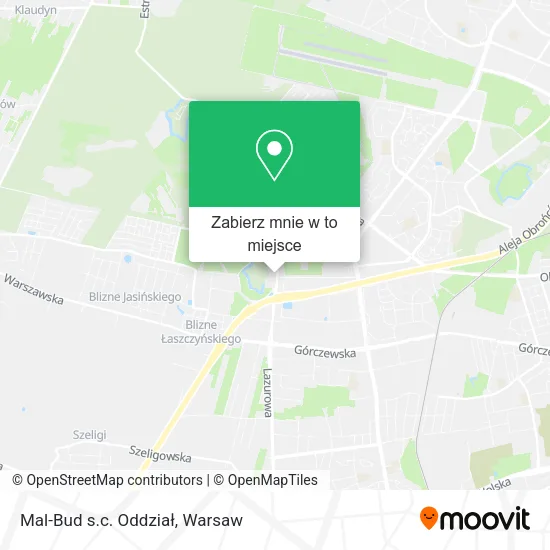 Mapa Mal-Bud s.c. Oddział