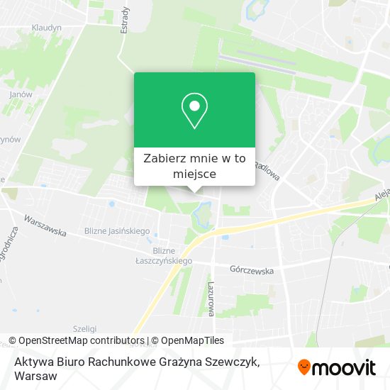 Mapa Aktywa Biuro Rachunkowe Grażyna Szewczyk