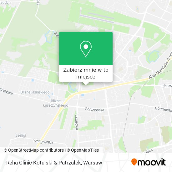 Mapa Reha Clinic Kotulski & Patrzałek