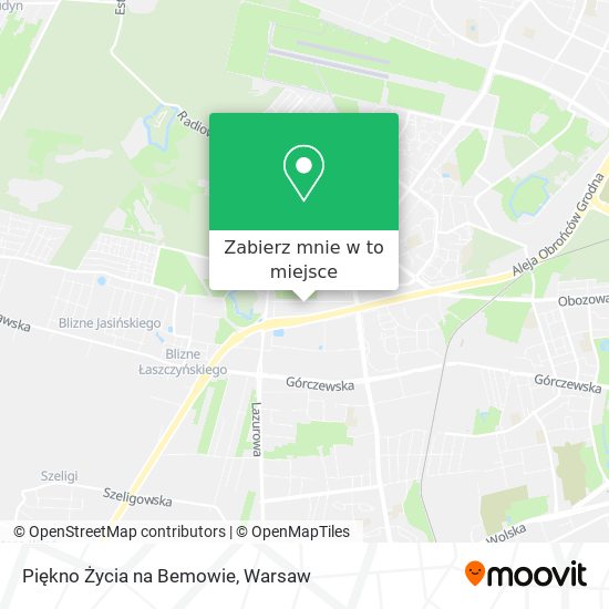 Mapa Piękno Życia na Bemowie