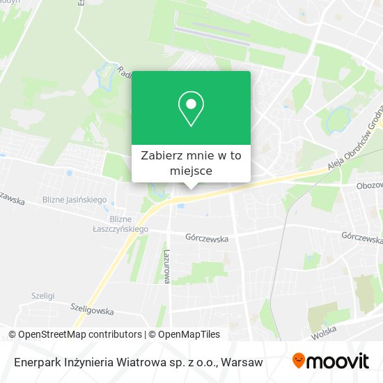 Mapa Enerpark Inżynieria Wiatrowa sp. z o.o.