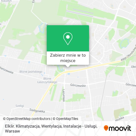 Mapa Elklir. Klimatyzacja, Wentylacja, Instalacje - Usługi