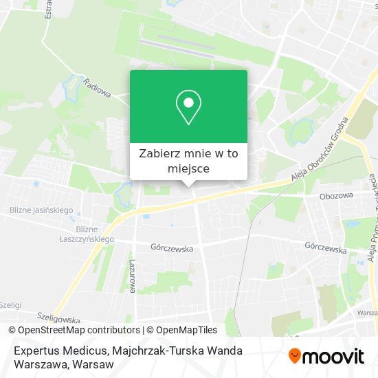 Mapa Expertus Medicus, Majchrzak-Turska Wanda Warszawa