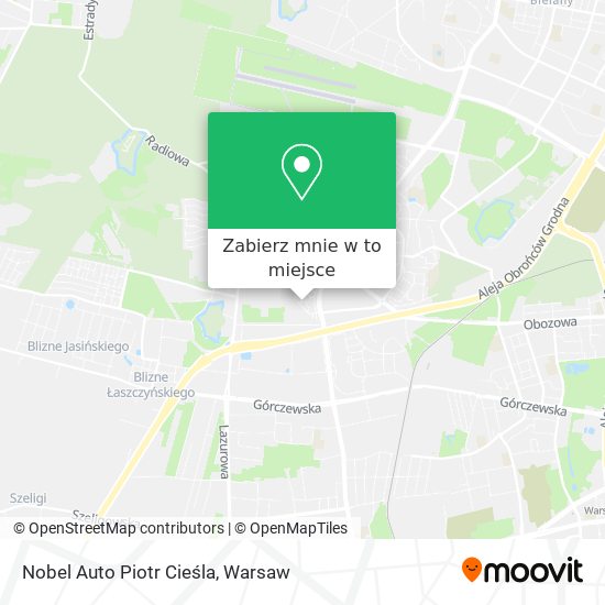 Mapa Nobel Auto Piotr Cieśla