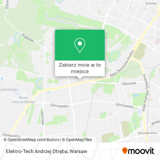 Mapa Elektro-Tech Andrzej Otręba