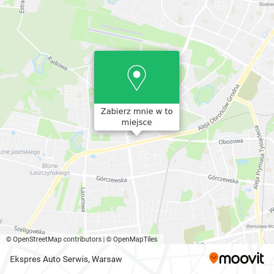 Mapa Ekspres Auto Serwis