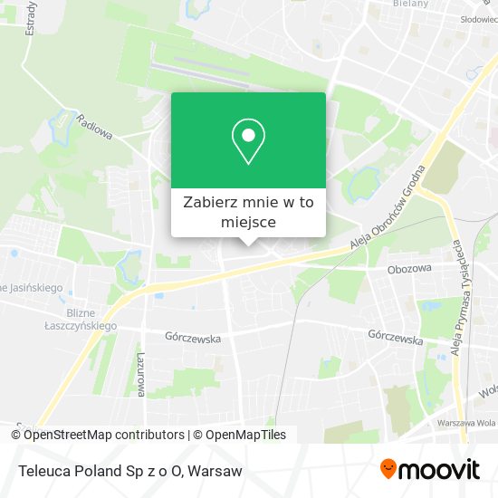 Mapa Teleuca Poland Sp z o O