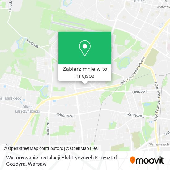 Mapa Wykonywanie Instalacji Elektrycznych Krzysztof Gozdyra