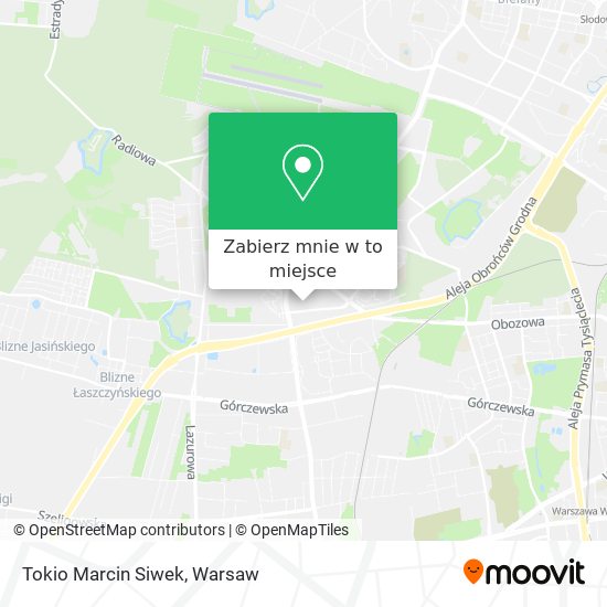 Mapa Tokio Marcin Siwek