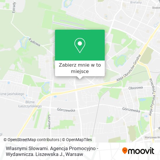 Mapa Własnymi Słowami. Agencja Promocyjno - Wydawnicza. Liszewska J.