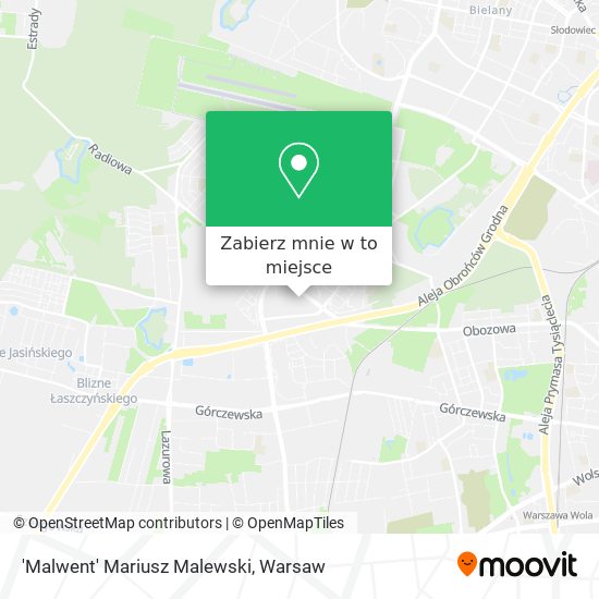 Mapa 'Malwent' Mariusz Malewski