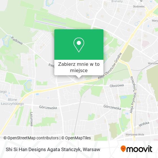 Mapa Shi Si Han Designs Agata Stańczyk