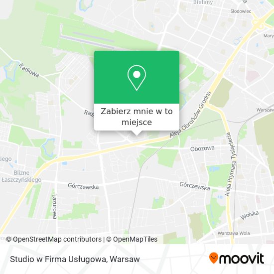 Mapa Studio w Firma Usługowa