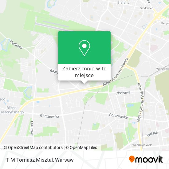 Mapa T M Tomasz Misztal