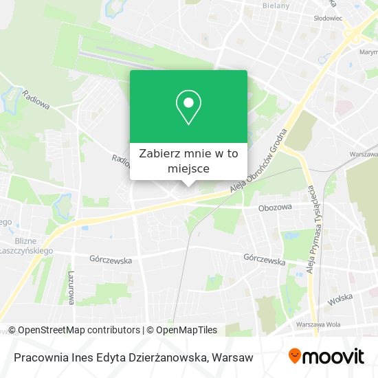 Mapa Pracownia Ines Edyta Dzierżanowska