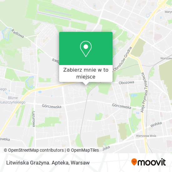 Mapa Litwińska Grażyna. Apteka