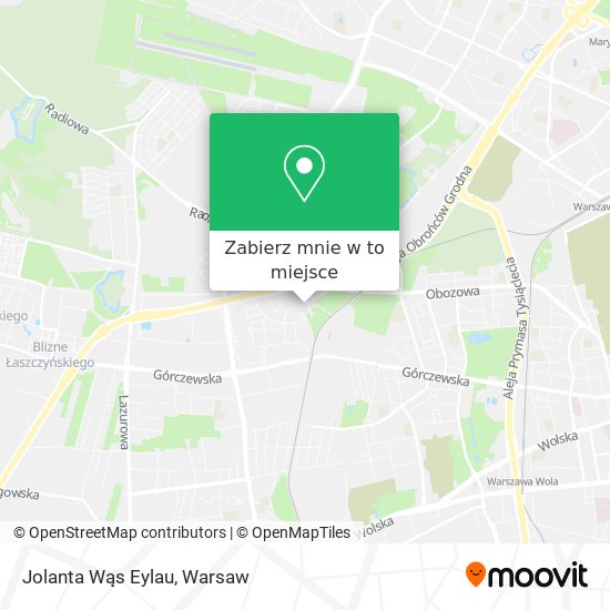 Mapa Jolanta Wąs Eylau