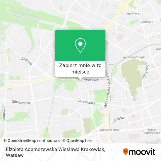 Mapa Elżbieta Adamczewska Wiesława Krakowiak