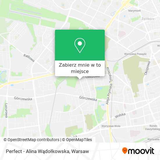 Mapa Perfect - Alina Wądołkowska