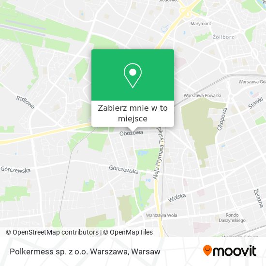 Mapa Polkermess sp. z o.o. Warszawa