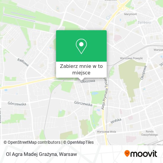 Mapa Ol Agra Madej Grażyna