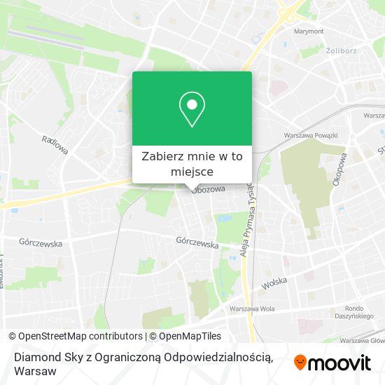 Mapa Diamond Sky z Ograniczoną Odpowiedzialnością