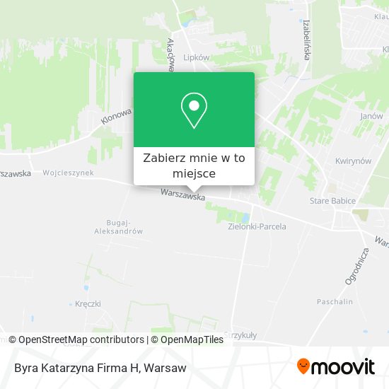 Mapa Byra Katarzyna Firma H